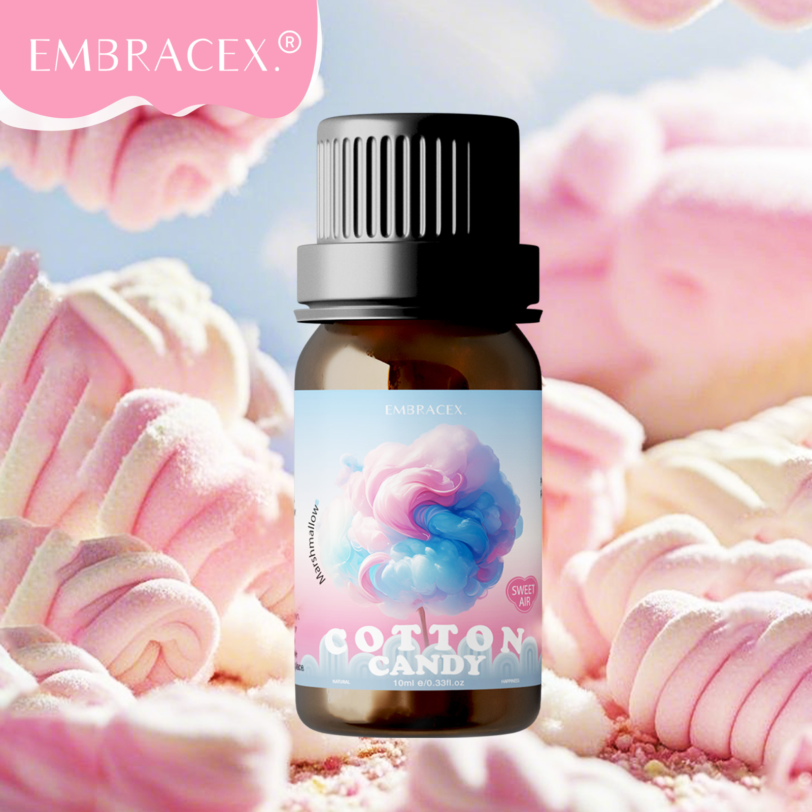 Candle Making Scents - 10ml Marshmallow/Cotton Candy Fragrance Oils Sweet