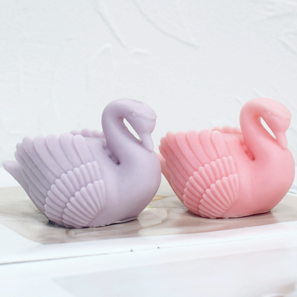 Candle Making Kits - White Swan Silicone Candle Mould Cygnus
