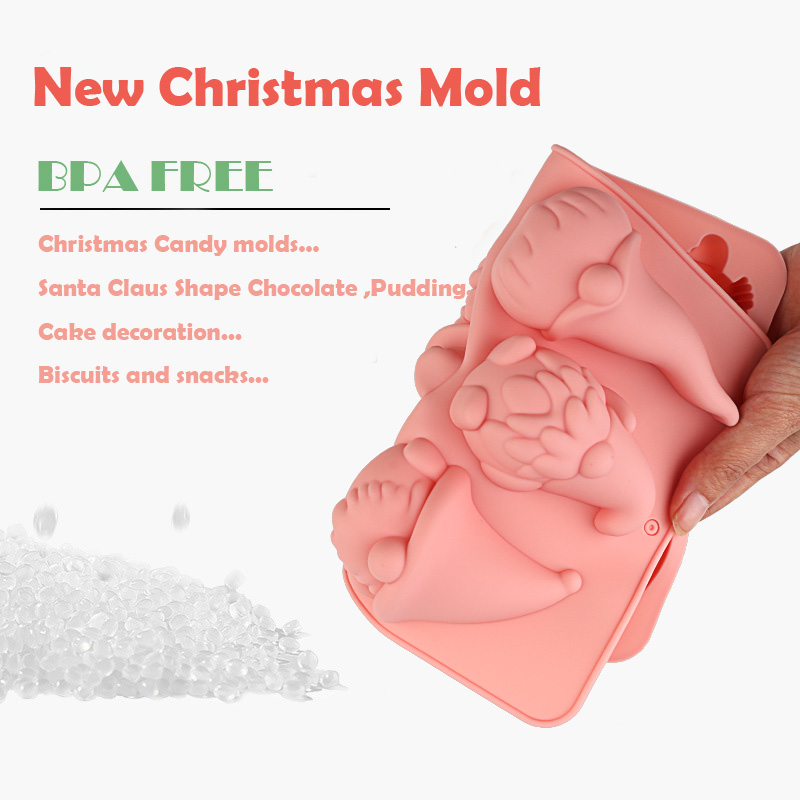 6-Cavity Christmas Gnome Cake  - Candle Making Factory ulasan dan harga
