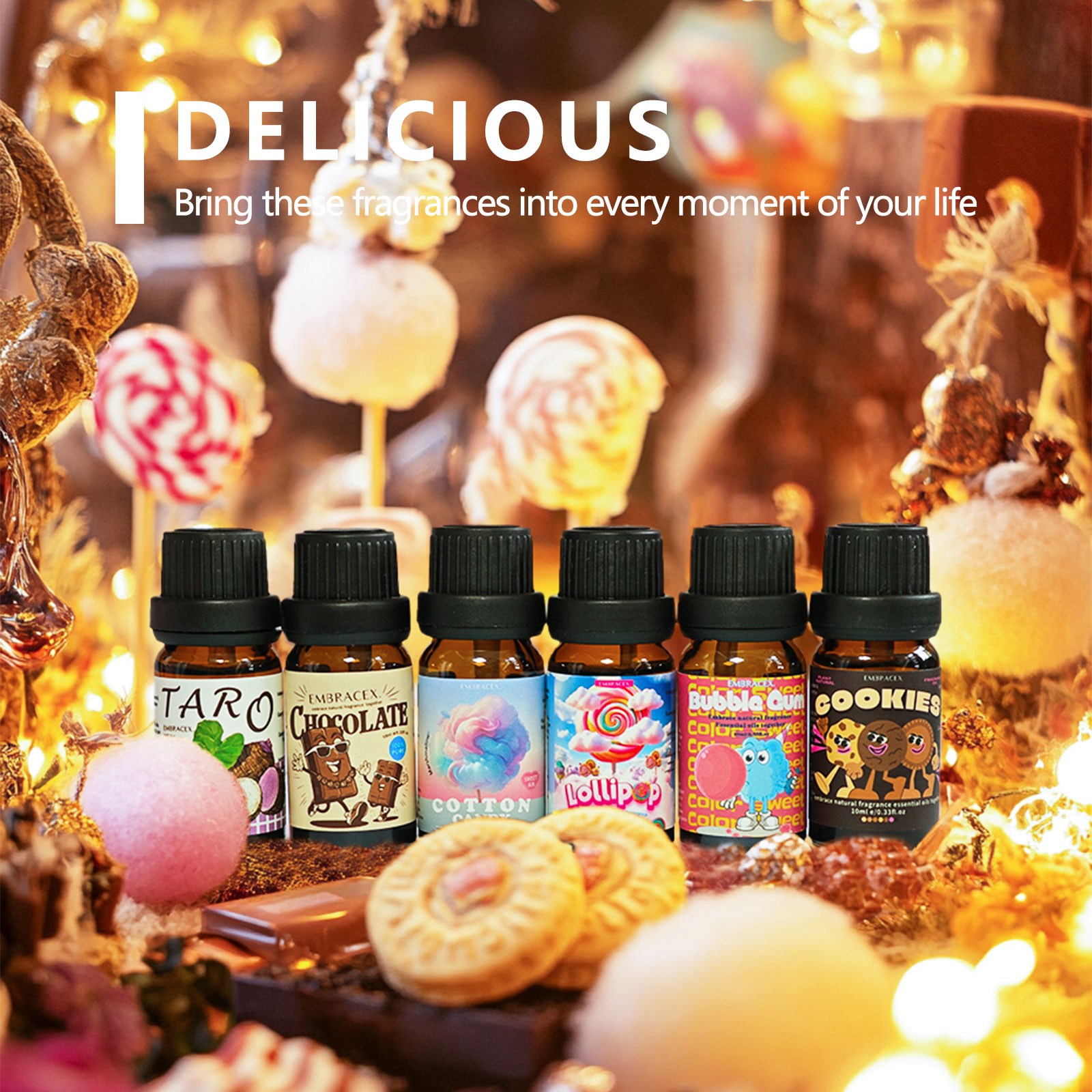 6PC/1Set Delicious Fragrance O - Candle Making Kits ulasan dan harga