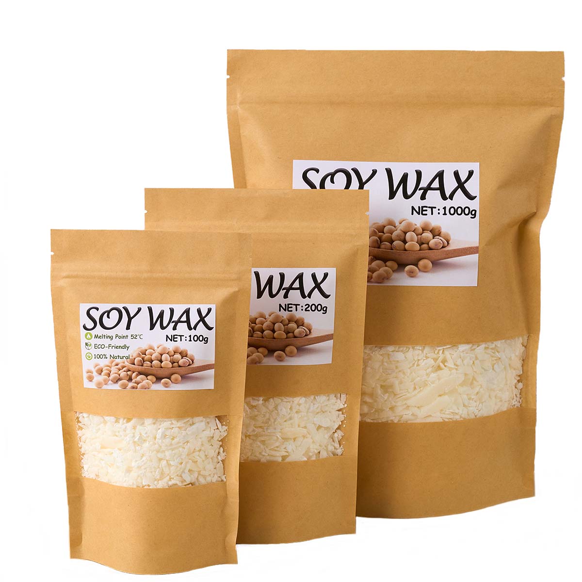 1 Pounds Pure White Soy Wax Fo - Candle Making Kits ulasan dan harga