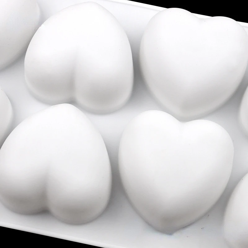 Love Heart Silicone Soap Mold  - Candle Making Kits ulasan dan harga