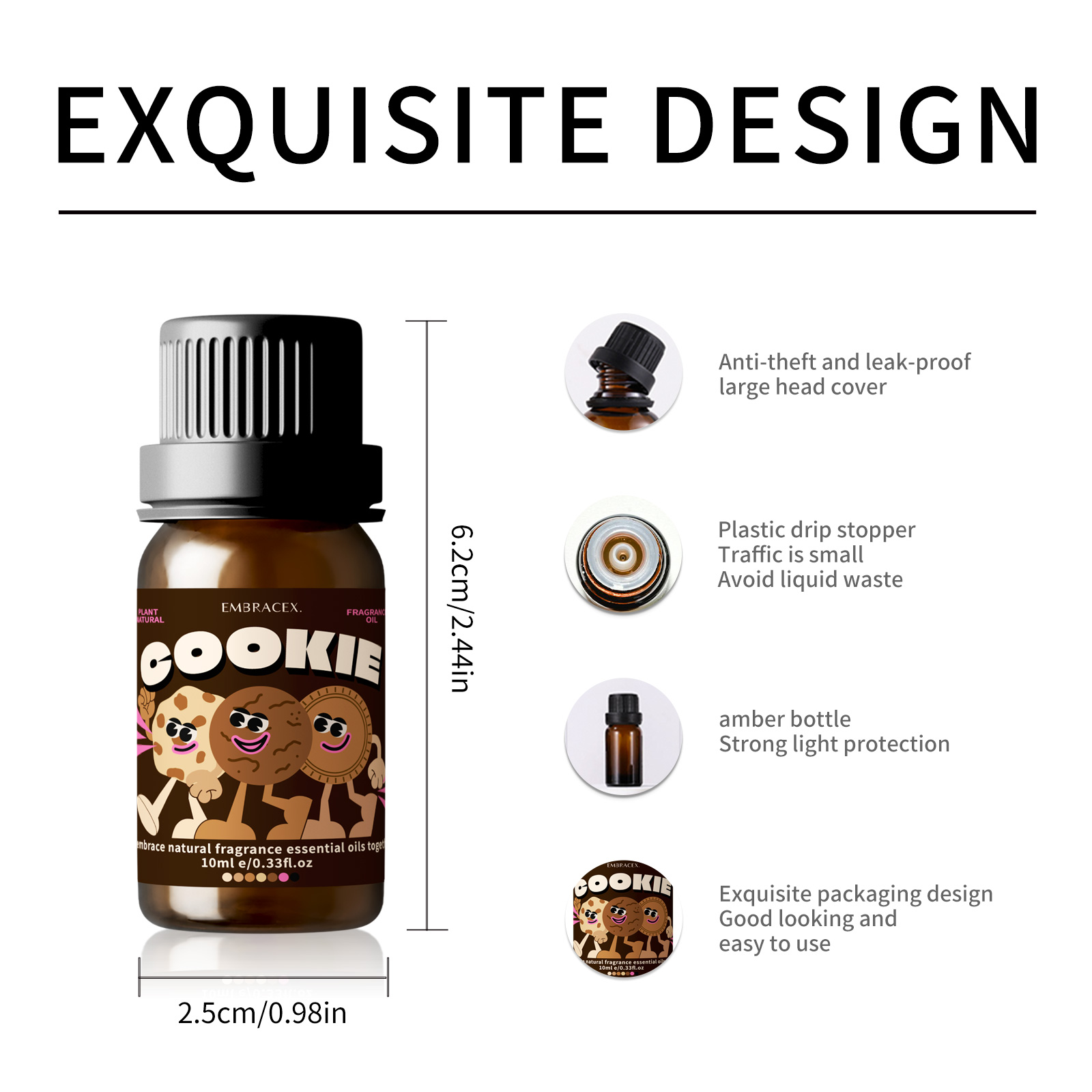 10ml Cookie Fragrance Oils For - Candle Making Essentials ulasan dan harga