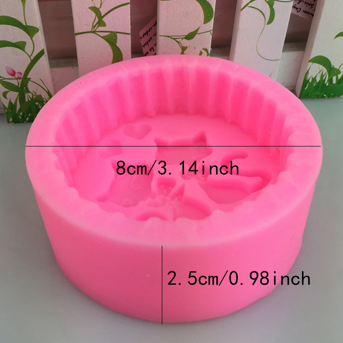 1-Piece Silicone Cat Soap Mold - Candle Making Factory ulasan dan harga