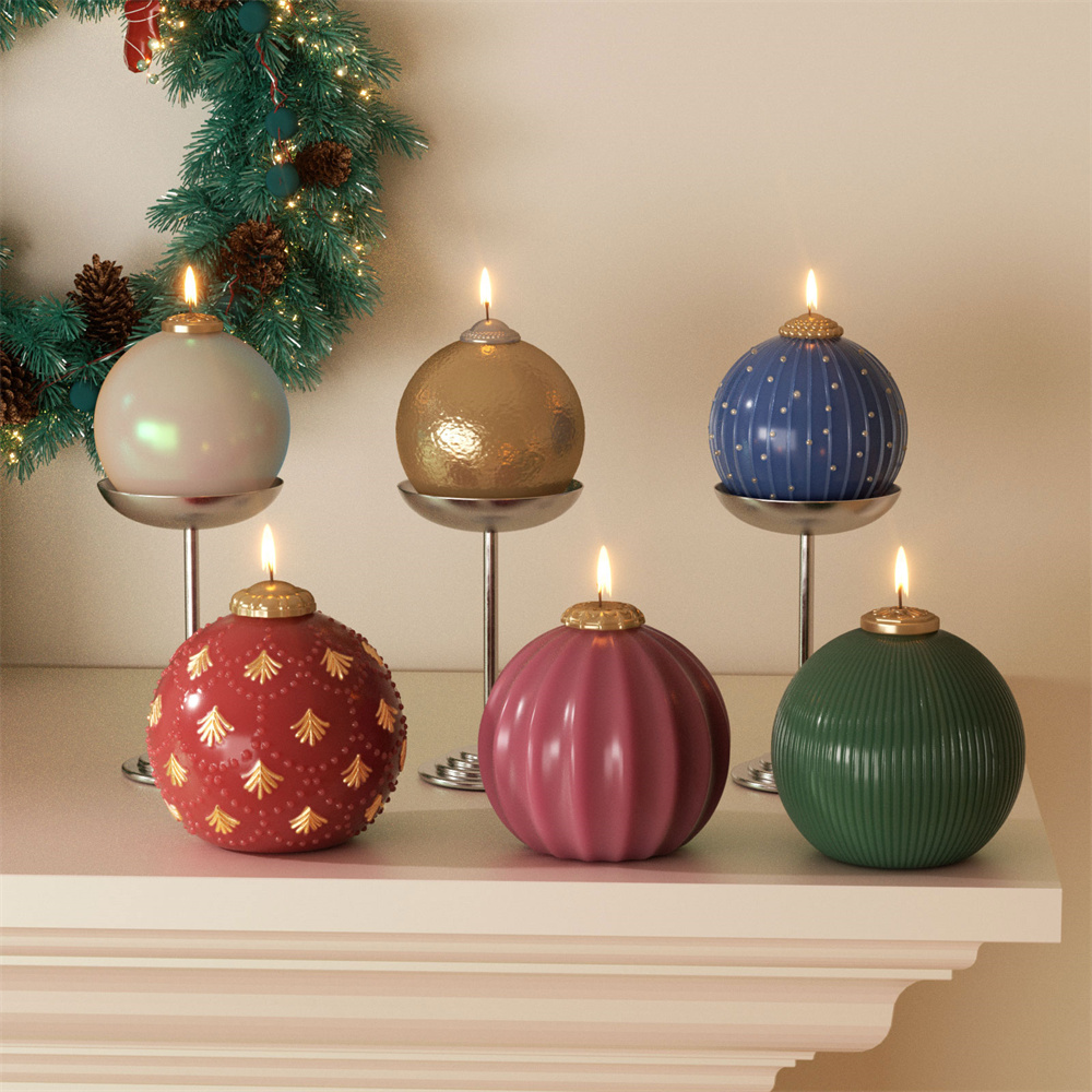 Nicole Christmas Bauble Candle - Candle Making Scents ulasan dan harga
