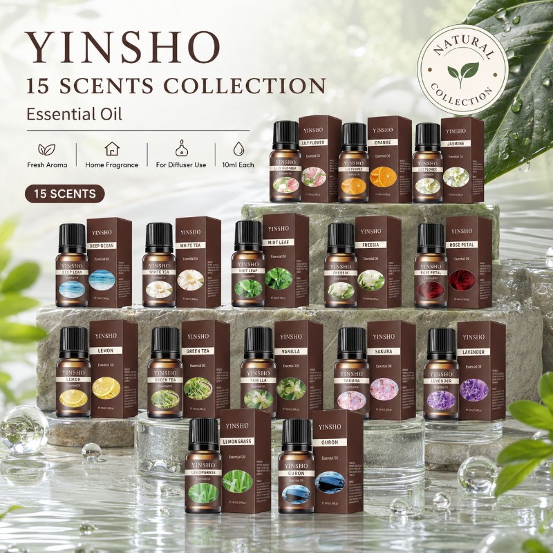 Fragrance Essential Oil Set 15 - Candle Making Essentials ulasan dan harga