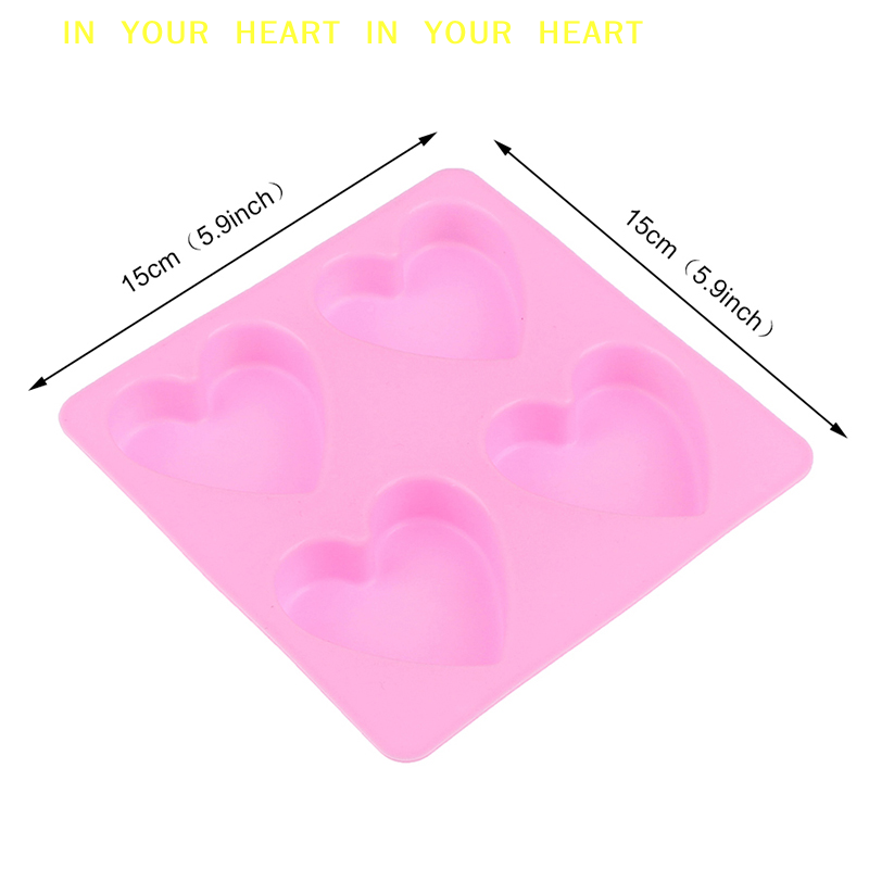 【X】4 Cavity Handmade Silicone  - Candle Making Factory ulasan dan harga