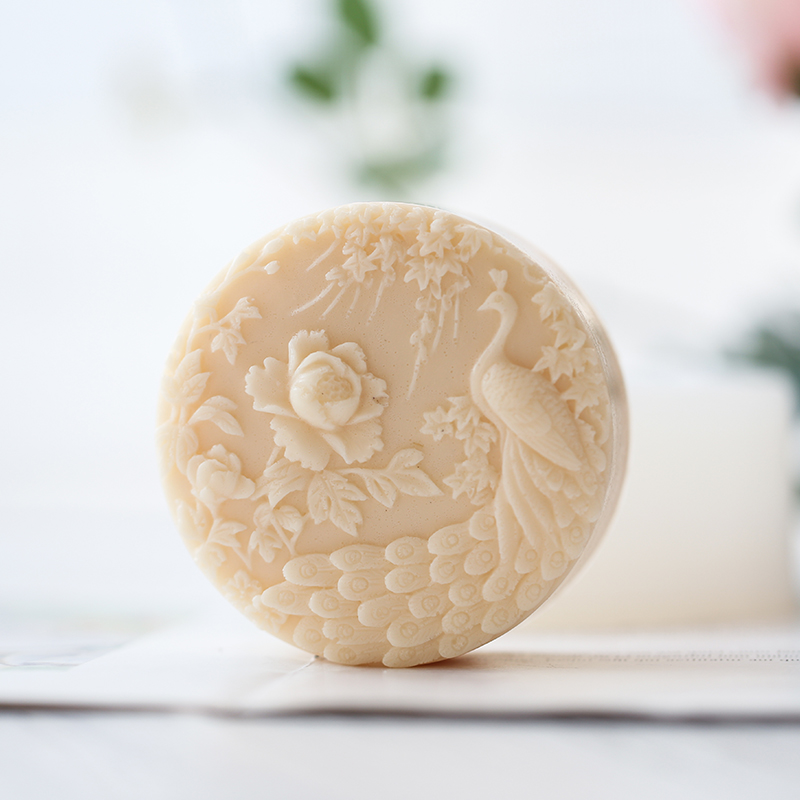 Peacock Flower Pattern Silicon - Candle Making Factory ulasan dan harga